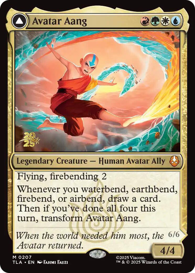 Avatar Aang [Avatar: The Last Airbender Prerelease Cards] | PLUS EV GAMES 