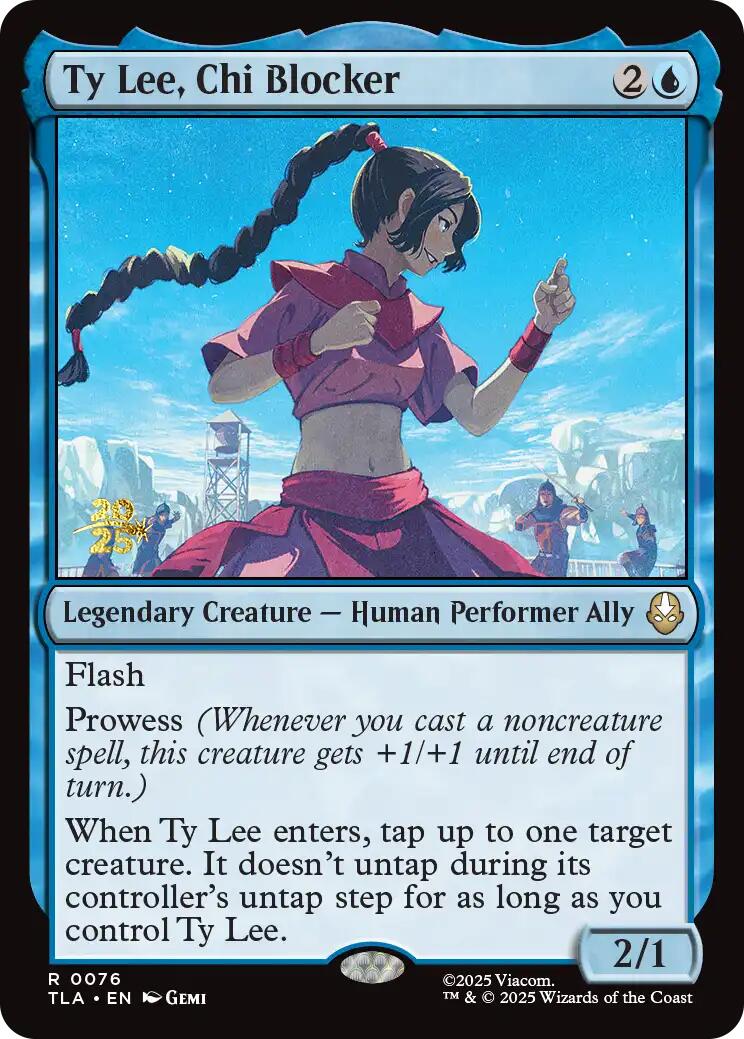 Ty Lee, Chi Blocker [Avatar: The Last Airbender Prerelease Cards] | PLUS EV GAMES 