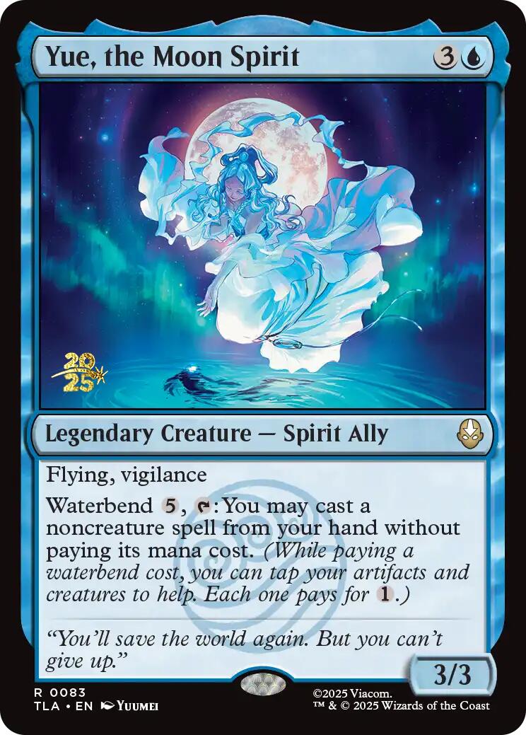 Yue, the Moon Spirit [Avatar: The Last Airbender Prerelease Cards] | PLUS EV GAMES 