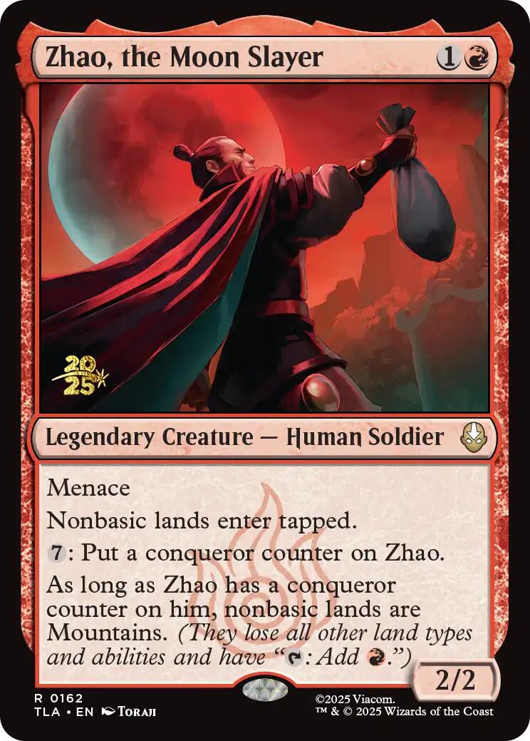 Zhao, the Moon Slayer [Avatar: The Last Airbender Prerelease Cards] | PLUS EV GAMES 