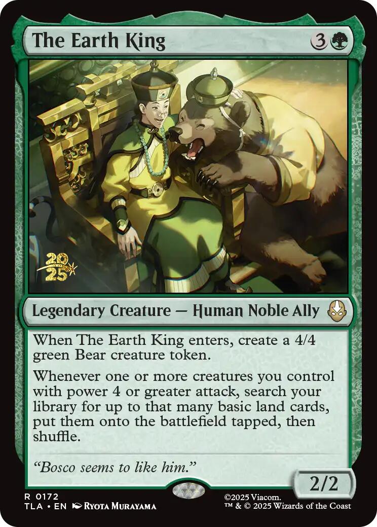 The Earth King [Avatar: The Last Airbender Prerelease Cards] | PLUS EV GAMES 
