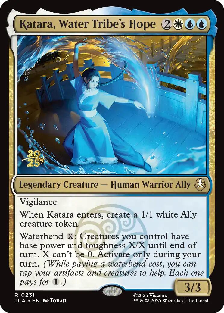 Katara, Water Tribe's Hope [Avatar: The Last Airbender Prerelease Cards] | PLUS EV GAMES 