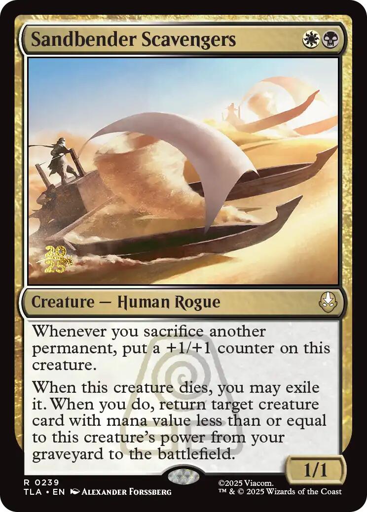 Sandbender Scavengers [Avatar: The Last Airbender Prerelease Cards] | PLUS EV GAMES 