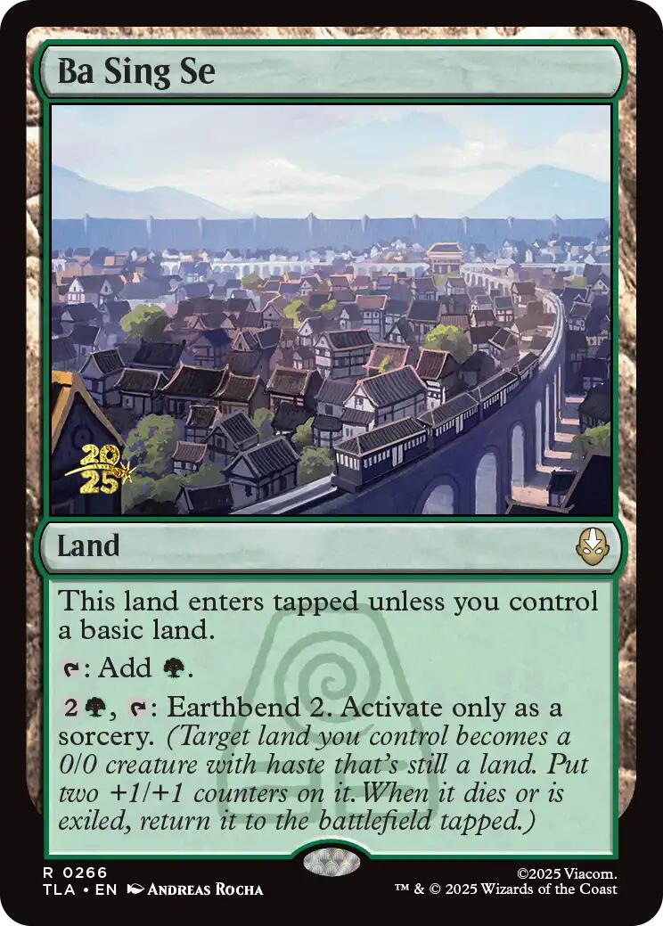 Ba Sing Se [Avatar: The Last Airbender Prerelease Cards] | PLUS EV GAMES 