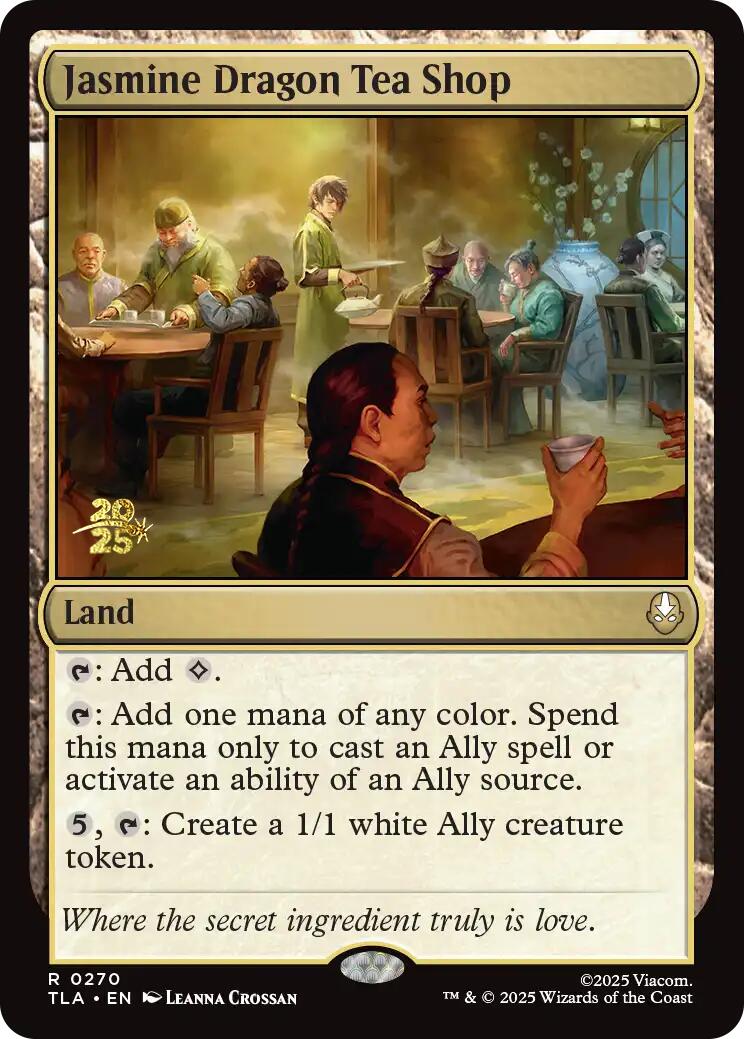 Jasmine Dragon Tea Shop [Avatar: The Last Airbender Prerelease Cards] | PLUS EV GAMES 