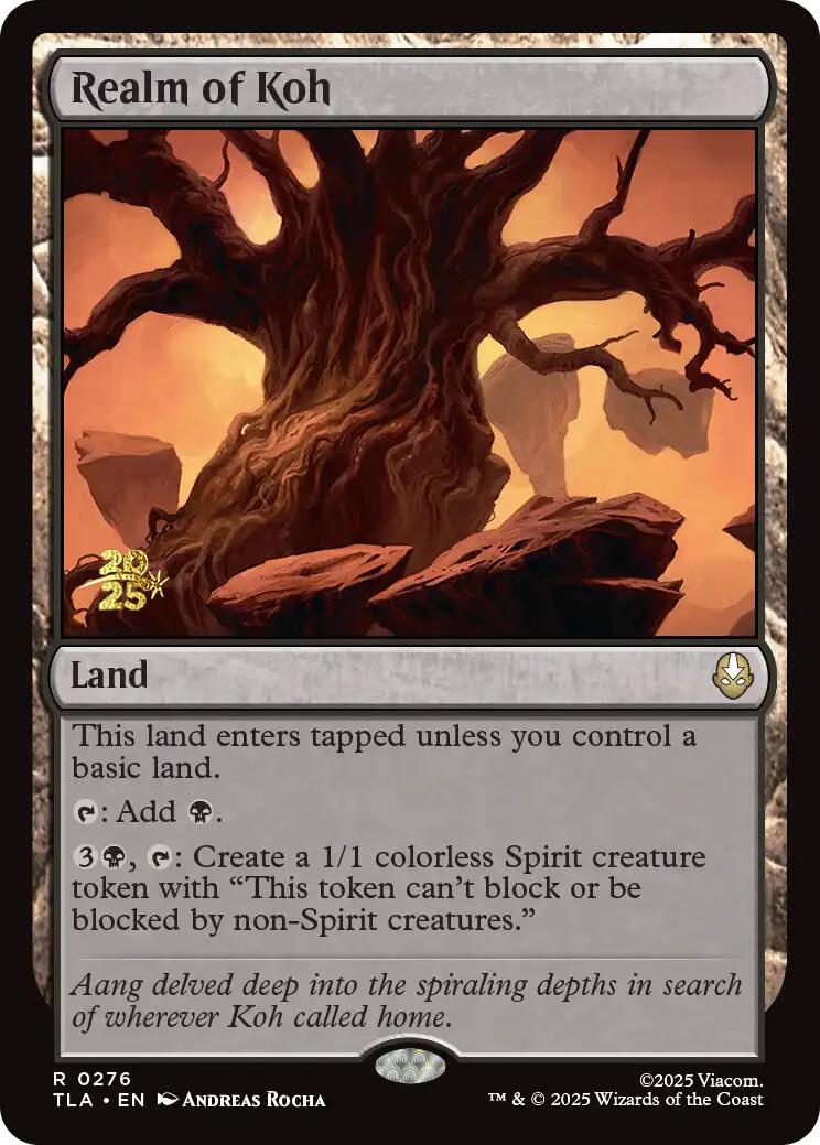 Realm of Koh [Avatar: The Last Airbender Prerelease Cards] | PLUS EV GAMES 