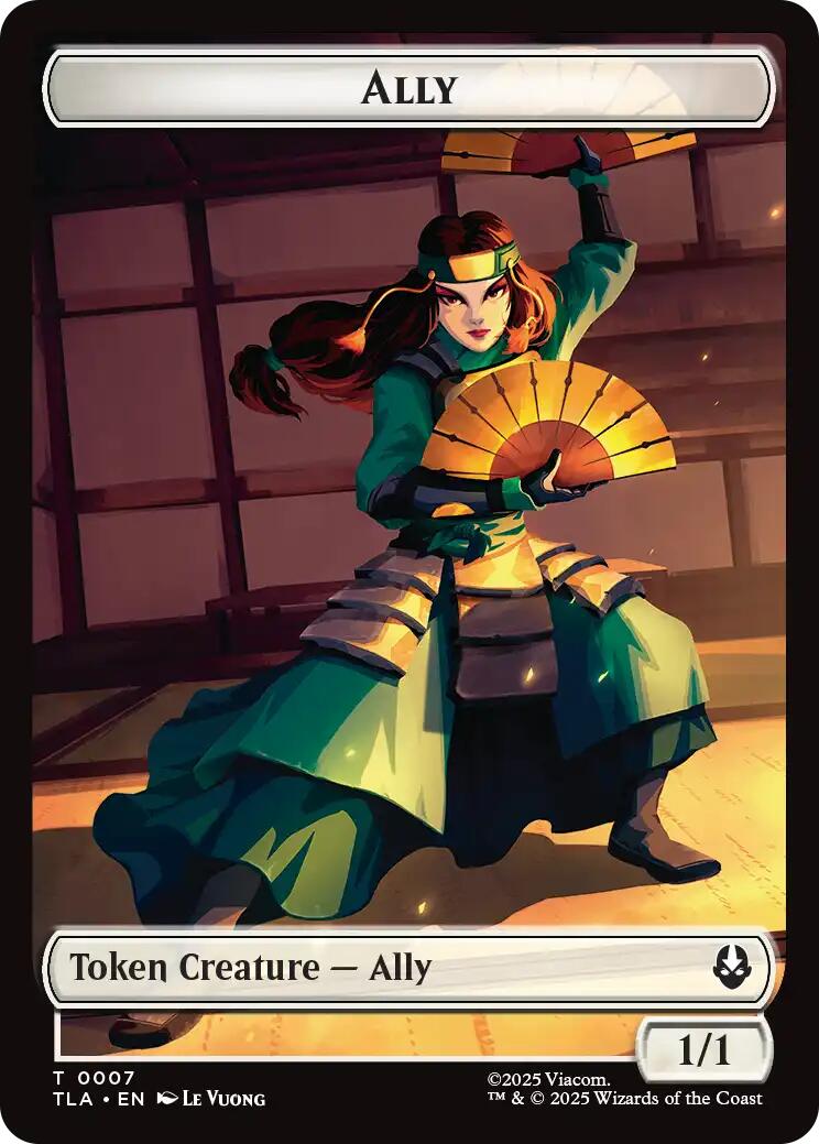 Ally (0007) // Clue (0018) Double-Sided Token [Avatar: The Last Airbender Tokens] | PLUS EV GAMES 