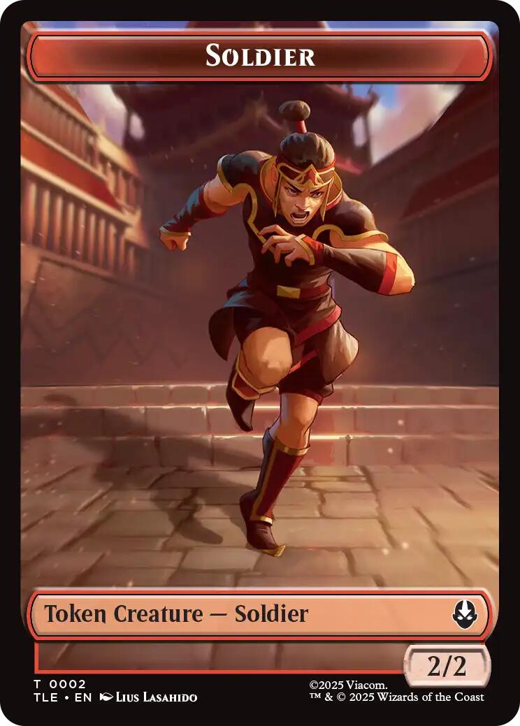 Soldier (0002) [Avatar: The Last Airbender Tokens] | PLUS EV GAMES 