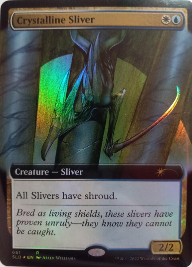 Crystalline Sliver (Extended Art) [Secret Lair Drop Promos] | PLUS EV GAMES 