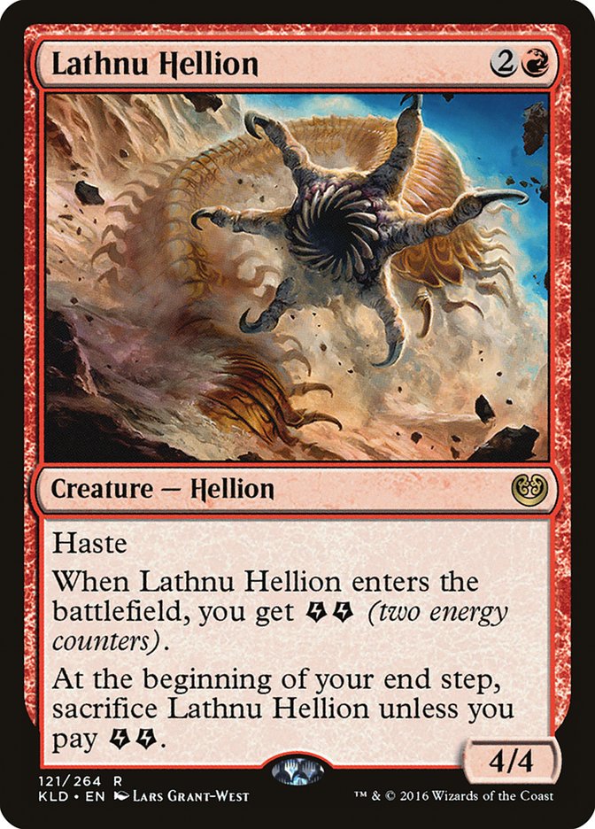 Lathnu Hellion [Kaladesh] | PLUS EV GAMES 