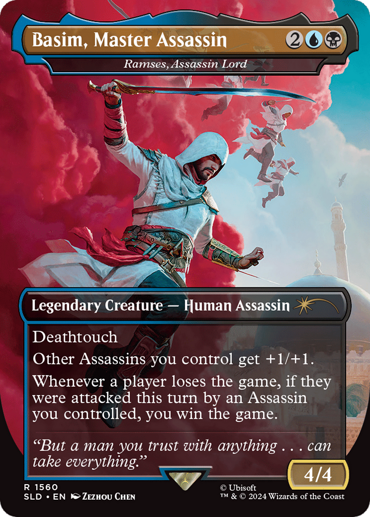 Basim, Master Assassin - Ramses, Assassin Lord (Rainbow Foil) [Secret Lair Drop Series] | PLUS EV GAMES 