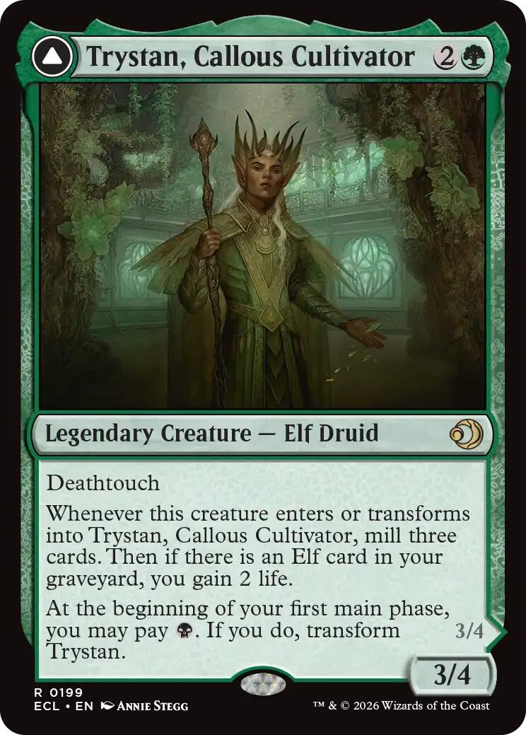 Trystan, Callous Cultivator [Lorwyn Eclipsed] | PLUS EV GAMES 
