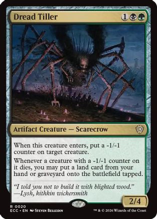 Dread Tiller [Lorwyn Eclipsed Commander]