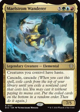 Maelstrom Wanderer [Lorwyn Eclipsed Commander]