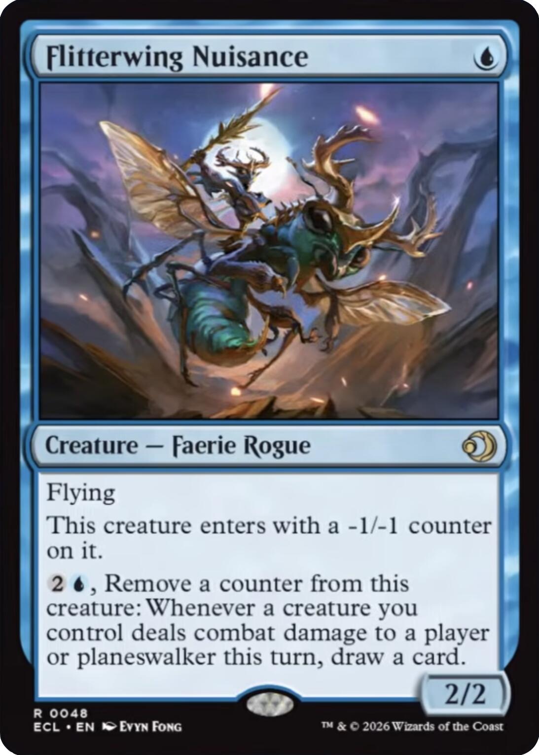 Flitterwing Nuisance [Lorwyn Eclipsed] | PLUS EV GAMES 