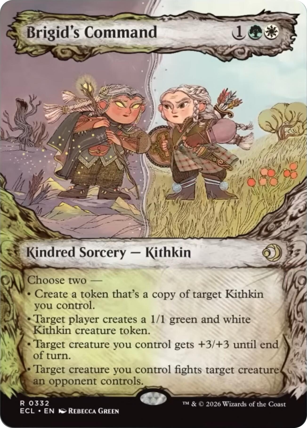 Brigid's Command (Showcase) [Lorwyn Eclipsed] | PLUS EV GAMES 