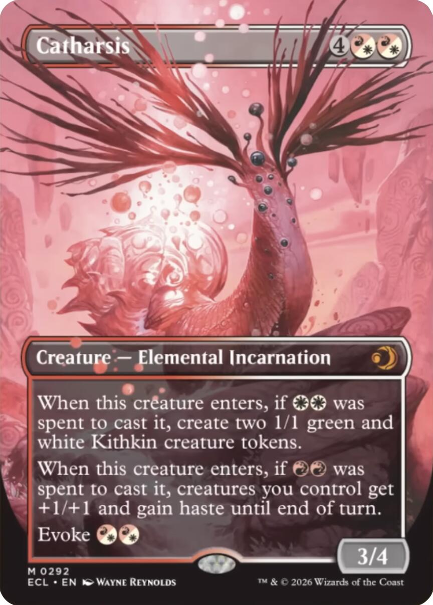 Catharsis (Borderless) [Lorwyn Eclipsed] | PLUS EV GAMES 