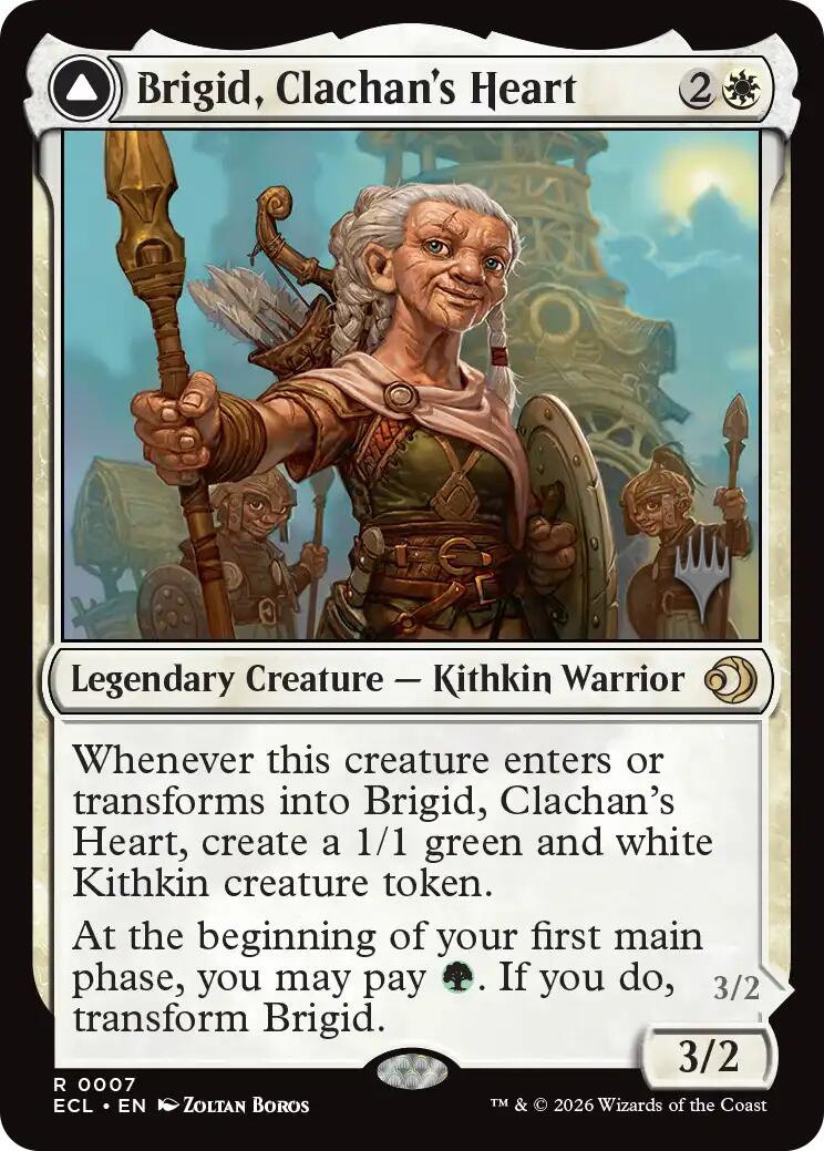 Brigid, Clachan's Heart [Lorwyn Eclipsed Promos] | PLUS EV GAMES 