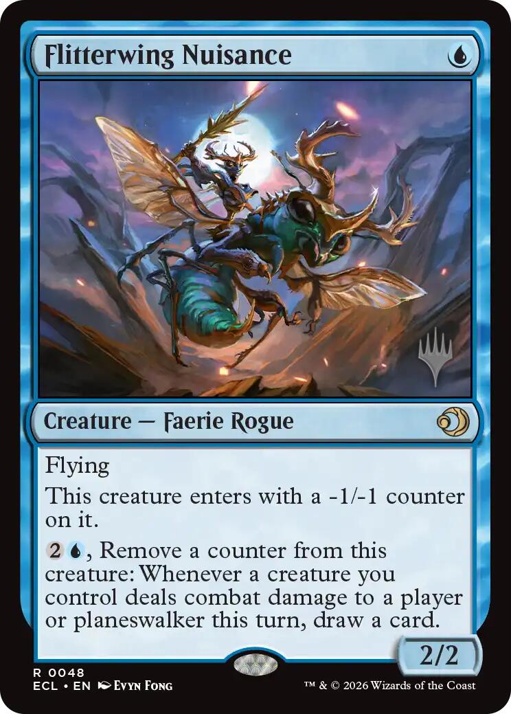 Flitterwing Nuisance [Lorwyn Eclipsed Promos] | PLUS EV GAMES 