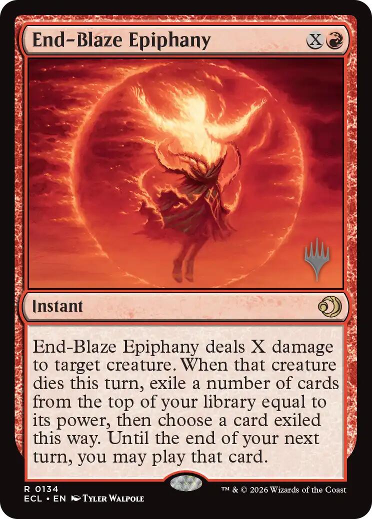End-Blaze Epiphany [Lorwyn Eclipsed Promos] | PLUS EV GAMES 