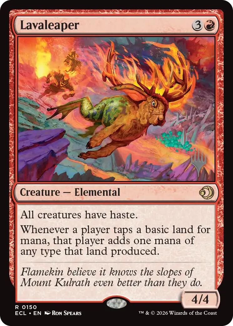Lavaleaper [Lorwyn Eclipsed Promos] | PLUS EV GAMES 