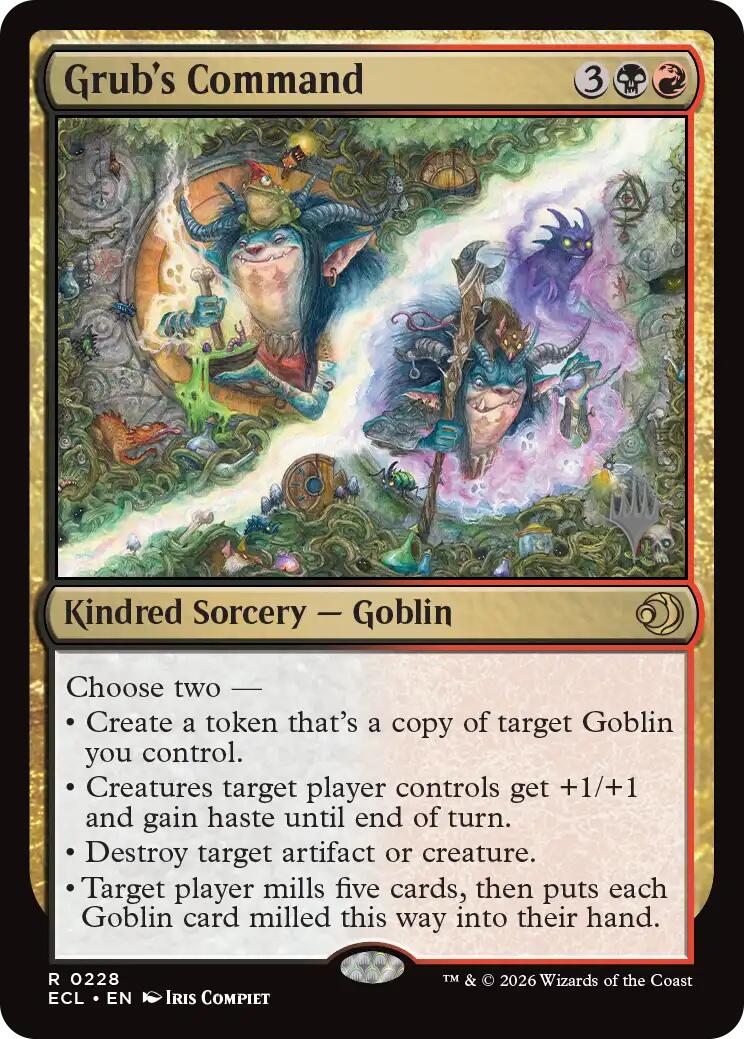 Grub's Command [Lorwyn Eclipsed Promos] | PLUS EV GAMES 