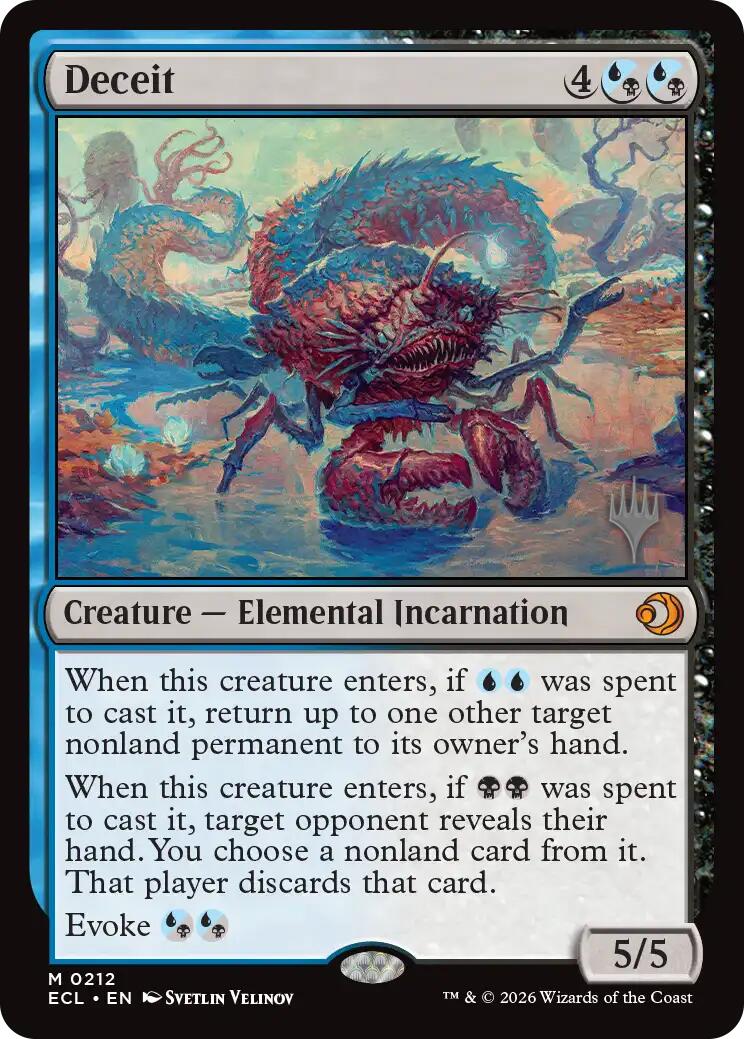 Deceit [Lorwyn Eclipsed Promos] | PLUS EV GAMES 
