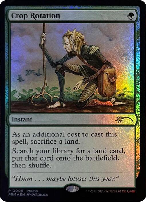 Crop Rotation (Graphic Novel Insert) [Media Promos] | PLUS EV GAMES 