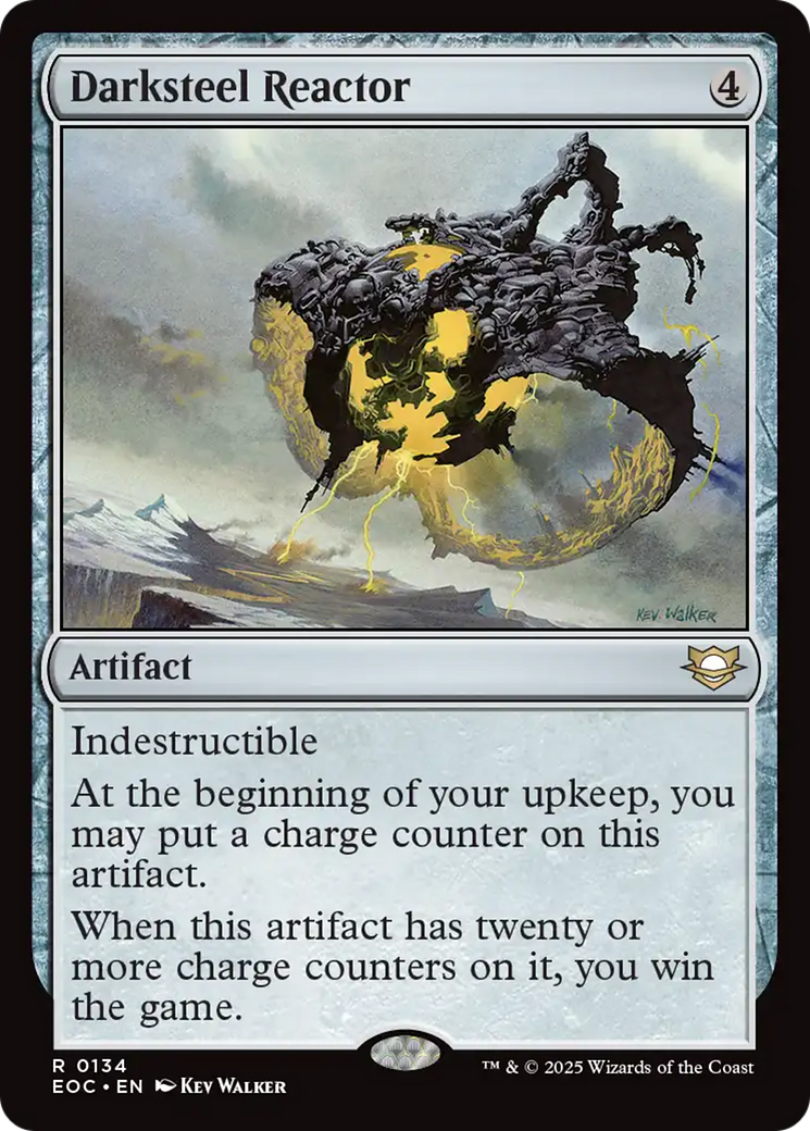 Darksteel Reactor [Edge of Eternities Commander] | PLUS EV GAMES 
