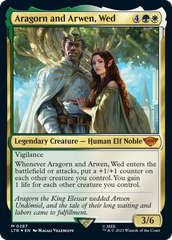 Aragorn and Arwen, Wed [The Lord of the Rings: Tales of Middle-Earth] | PLUS EV GAMES 