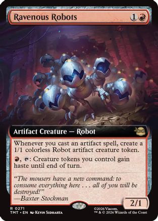 Ravenous Robots (Extended Art) [Teenage Mutant Ninja Turtles]