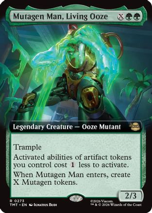Mutagen Man, Living Ooze (Extended Art) [Teenage Mutant Ninja Turtles]