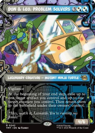 Don & Leo, Problem Solvers (Showcase) [Teenage Mutant Ninja Turtles]