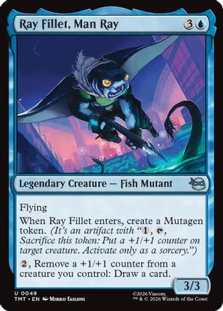 Ray Fillet, Man Ray [Teenage Mutant Ninja Turtles]