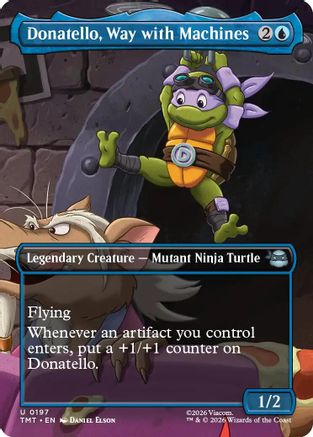 Donatello, Way with Machines (Borderless) [Teenage Mutant Ninja Turtles]