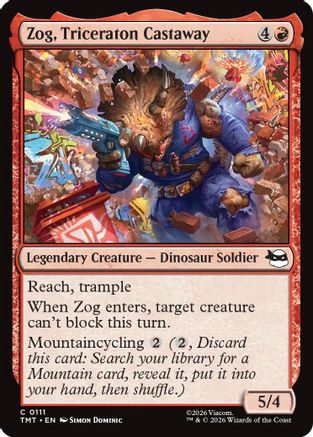 Zog, Triceraton Castaway [Teenage Mutant Ninja Turtles]