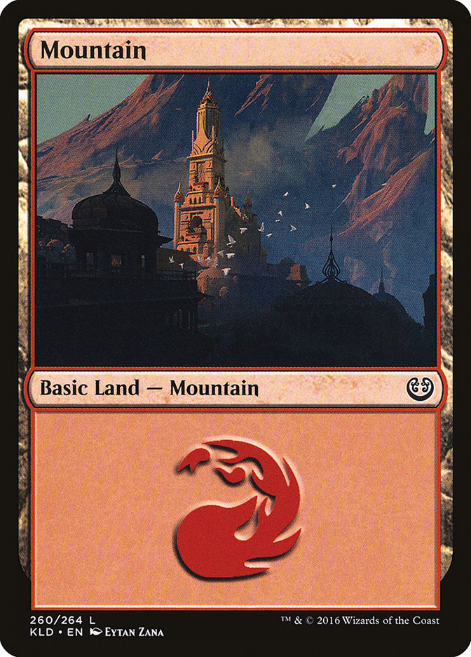 Mountain (260) [Kaladesh] | PLUS EV GAMES 