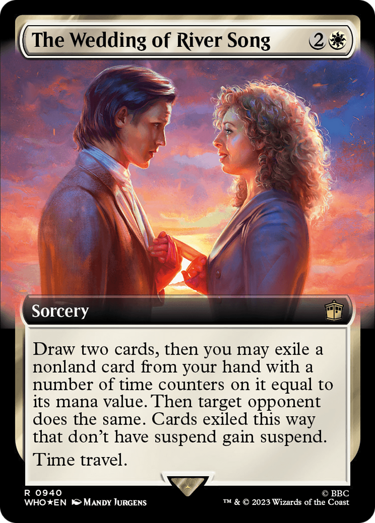 The Wedding of River Song (Extended Art) (Surge Foil) [Doctor Who] | PLUS EV GAMES 