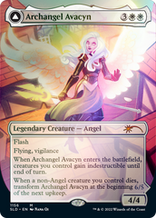 Archangel Avacyn // Avacyn, the Purifier (Borderless) [Secret Lair: From Cute to Brute] | PLUS EV GAMES 