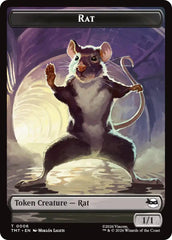 Rat // Food Double-Sided Token [Teenage Mutant Ninja Turtles Tokens] | PLUS EV GAMES 