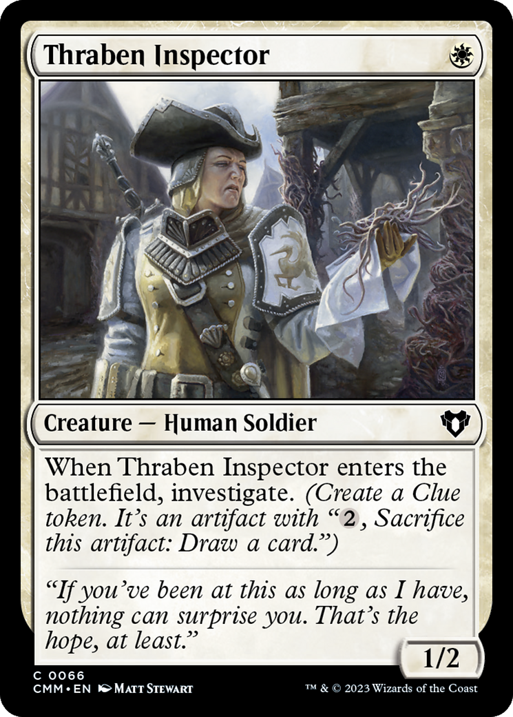 Thraben Inspector [Commander Masters] | PLUS EV GAMES 