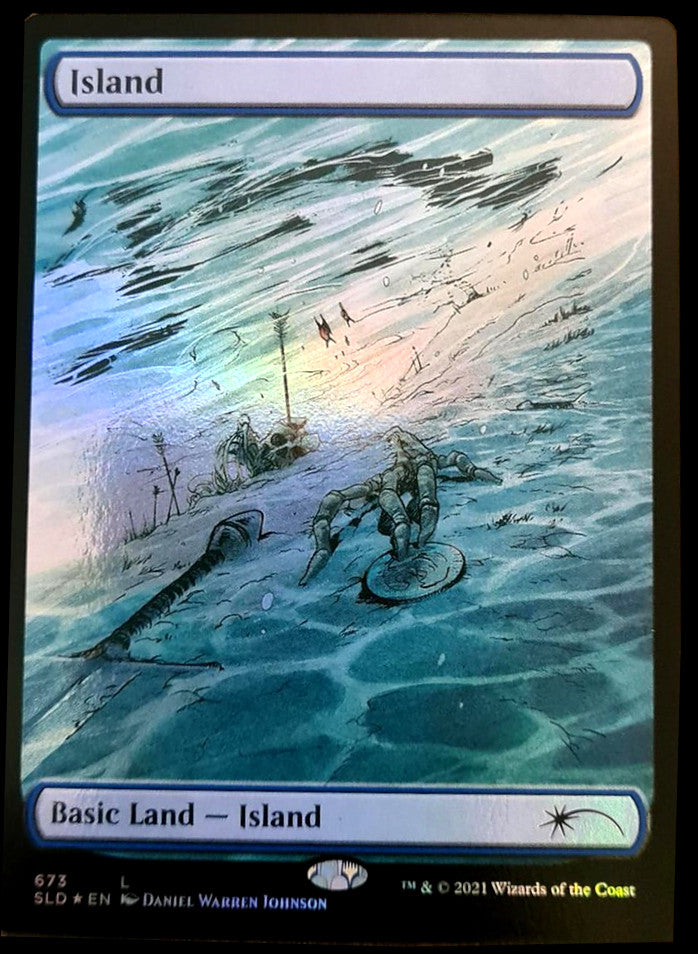 Island (673) [Secret Lair Drop Promos] | PLUS EV GAMES 