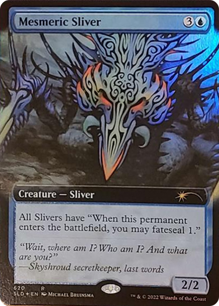 Mesmeric Sliver (Extended Art) [Secret Lair Drop Series] | PLUS EV GAMES 