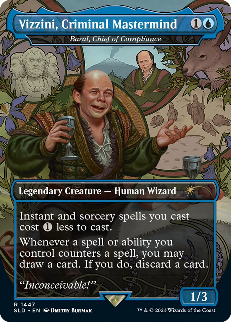 Vizzini, Criminal Mastermind - Baral, Chief of Compliance [Secret Lair Drop Series] | PLUS EV GAMES 