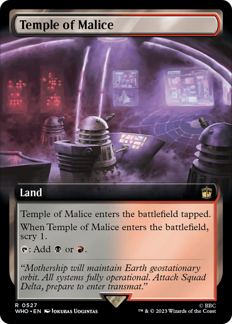 Temple of Malice (Extended Art) [Doctor Who] | PLUS EV GAMES 