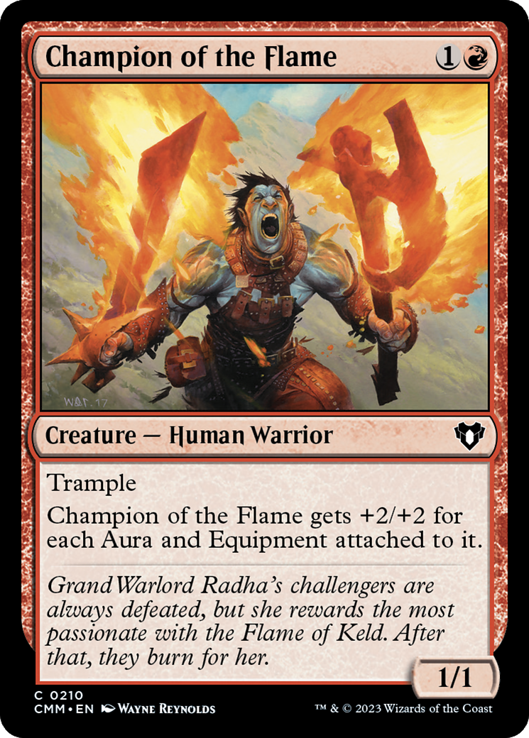 Champion of the Flame [Commander Masters] | PLUS EV GAMES 