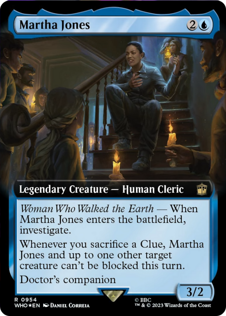 Martha Jones (Extended Art) (Surge Foil) [Doctor Who] | PLUS EV GAMES 