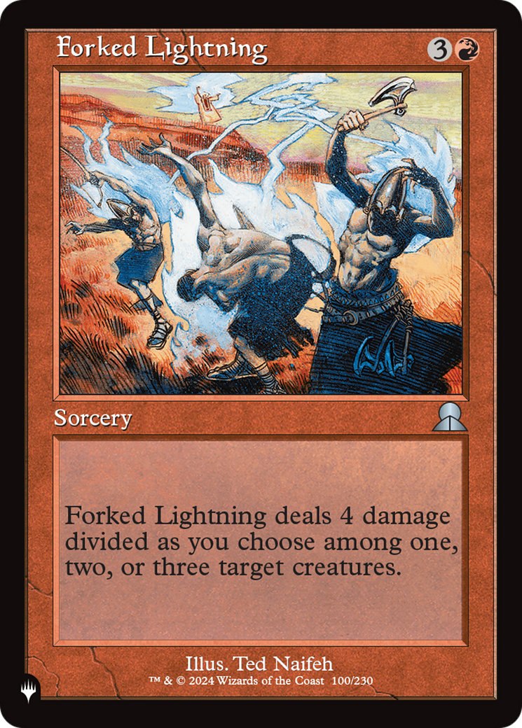 Forked Lightning [The List Reprints] | PLUS EV GAMES 