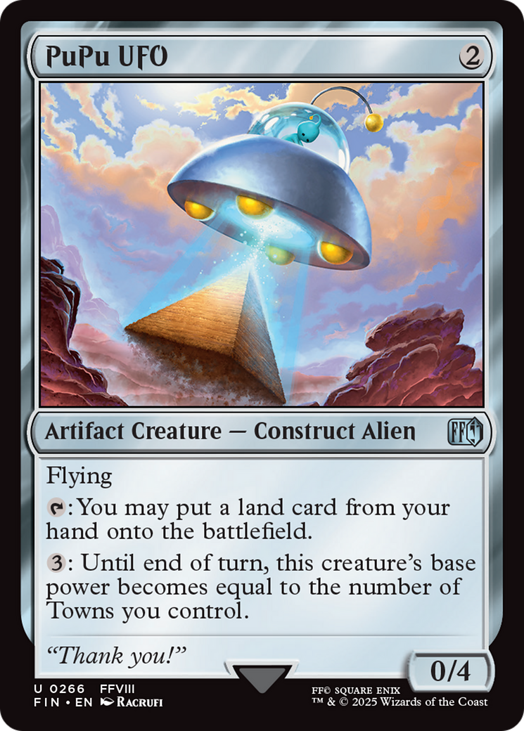 PuPu UFO [FINAL FANTASY] | PLUS EV GAMES 