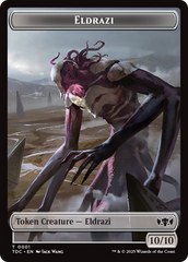 Eldrazi // Citizen Double-Sided Token [Tarkir: Dragonstorm Commander Tokens] | PLUS EV GAMES 